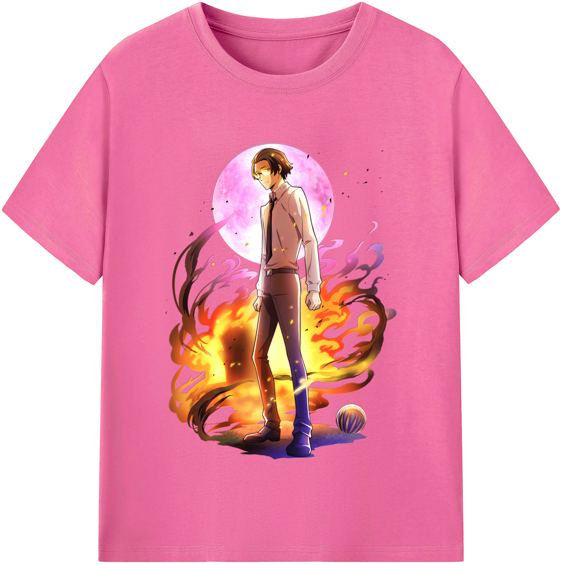 （画像用） 文豪ストレイドッグス Bungo Stray Dogs レディースカジュアルプリントTシャツ（綿100％）